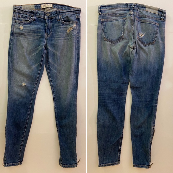 Textile by Elizabeth & James zipper ankle jeans size 27 - Picture 4 of 8